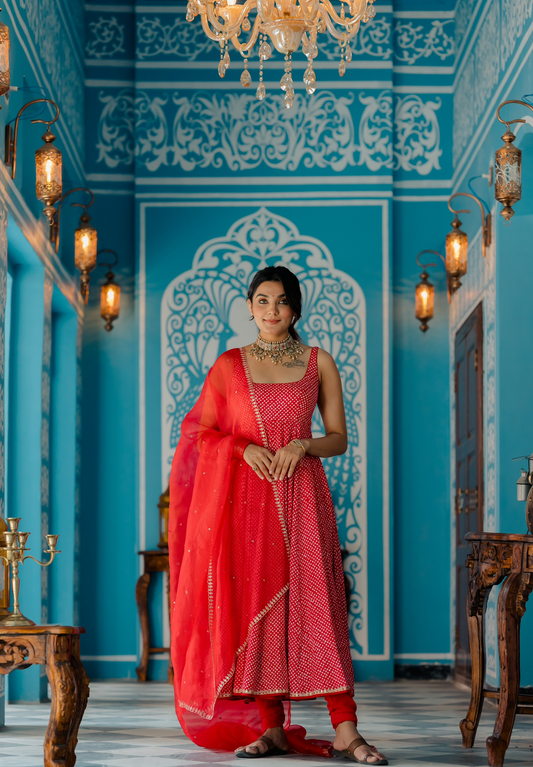 Lalima Anarkali Set