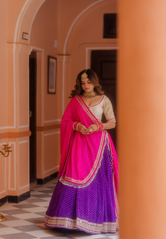 Sukhi Lehenga - Anjanase