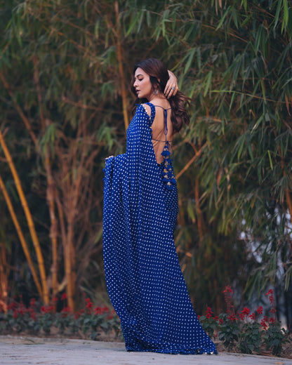 Kriti Kharbanda Saree