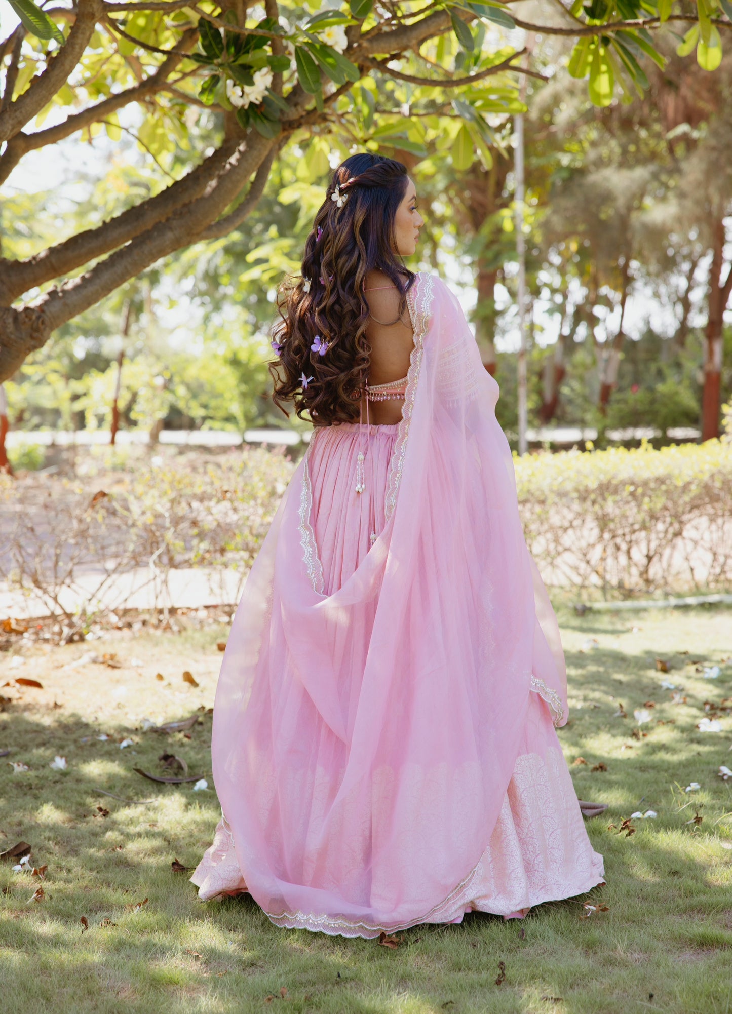 Navratri Blush Blouse