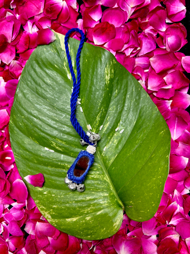 Blue Mirror Bhabhi Rakhi - Anjanase