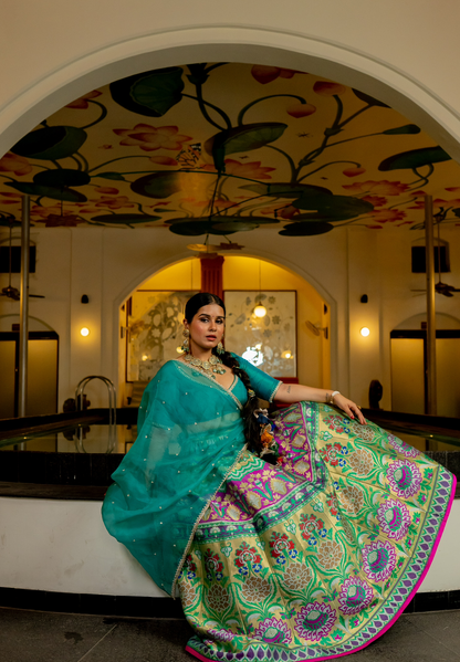 Maharani Firozi Dupatta