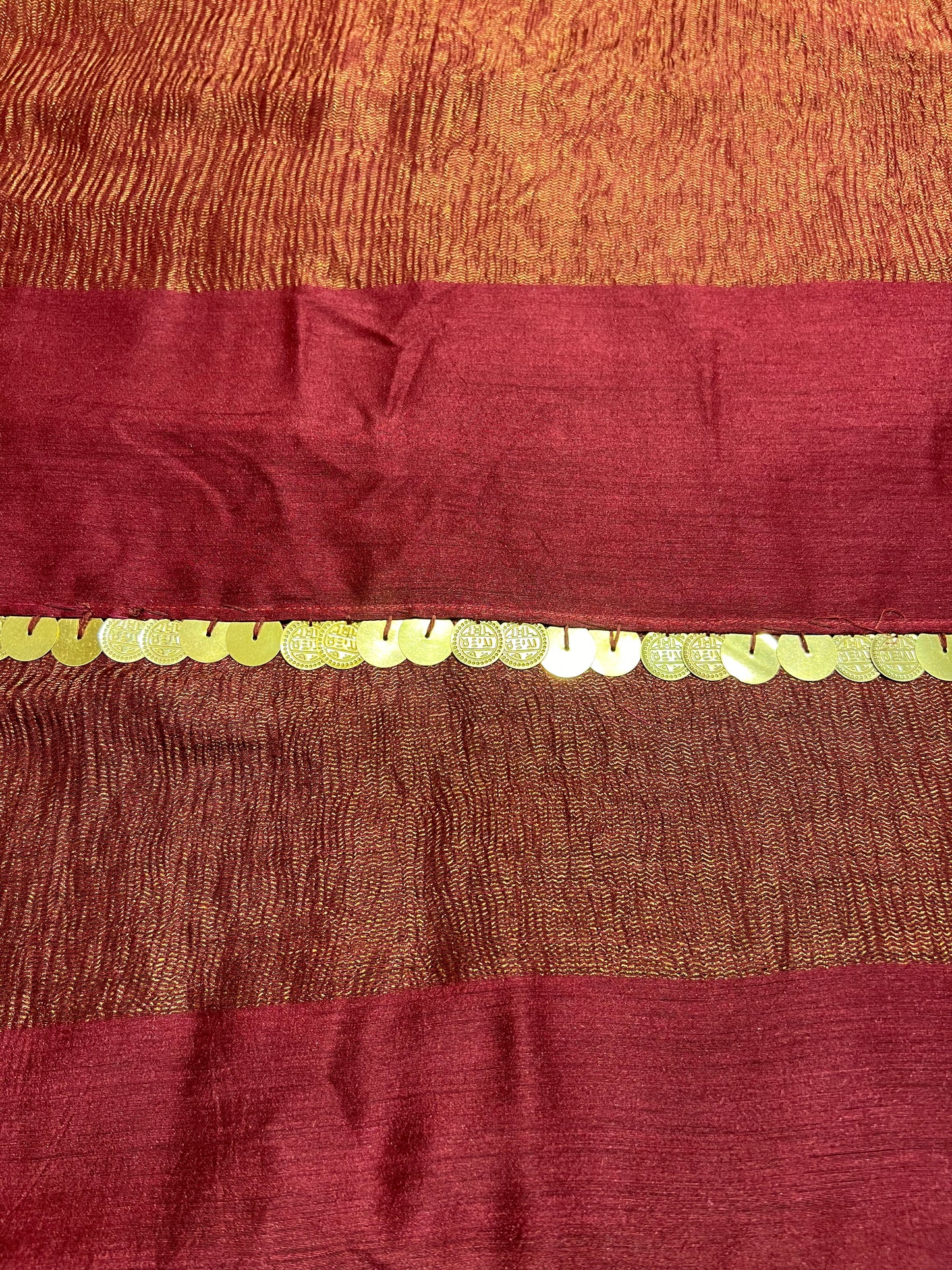 Wine Muga Dupatta