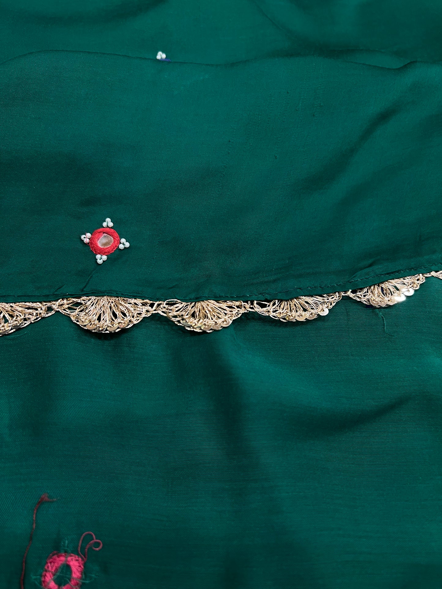 Green modal dupatta