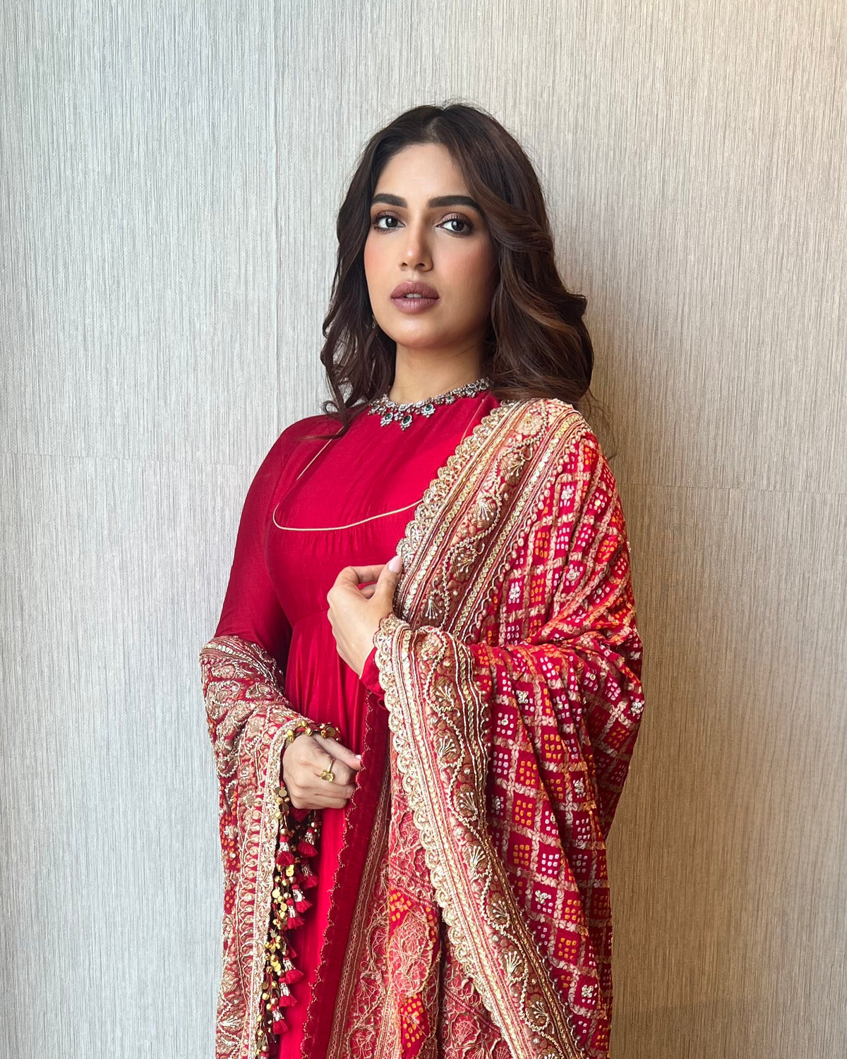Bhumi Pednekar - Reva Anarkali Set