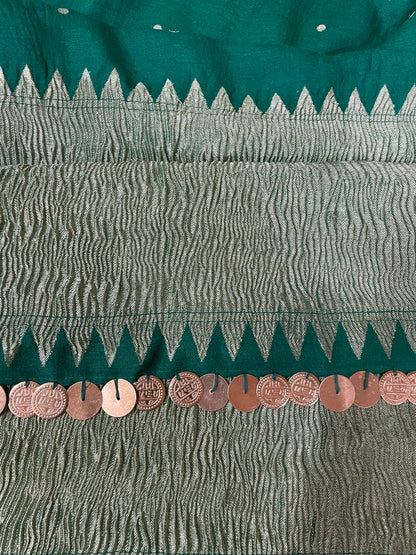 Green Muga Dupatta