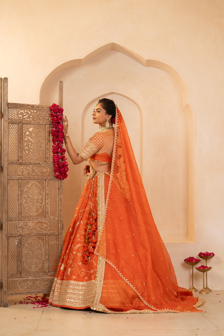 Saher Lehenga Set