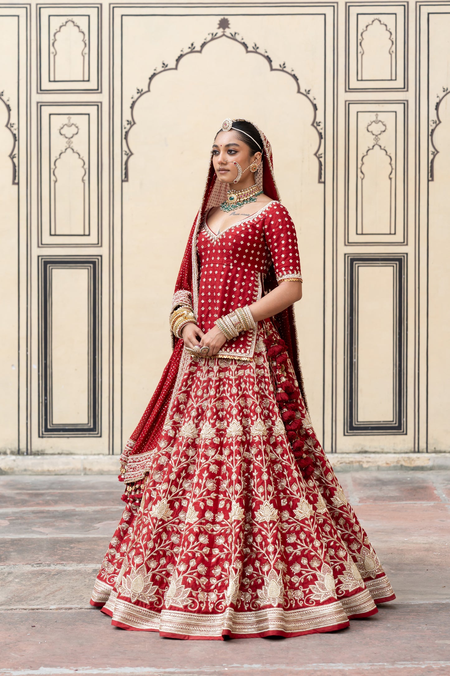 Indumati Lehenga Set - Anjanase