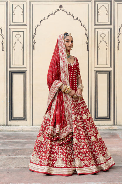 Indumati Lehenga Set - Anjanase