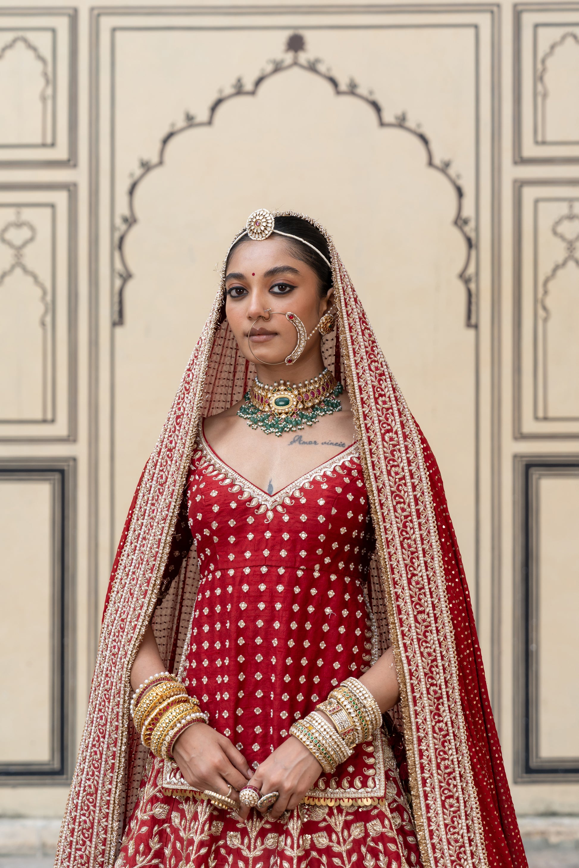 Indumati Lehenga Set - Anjanase