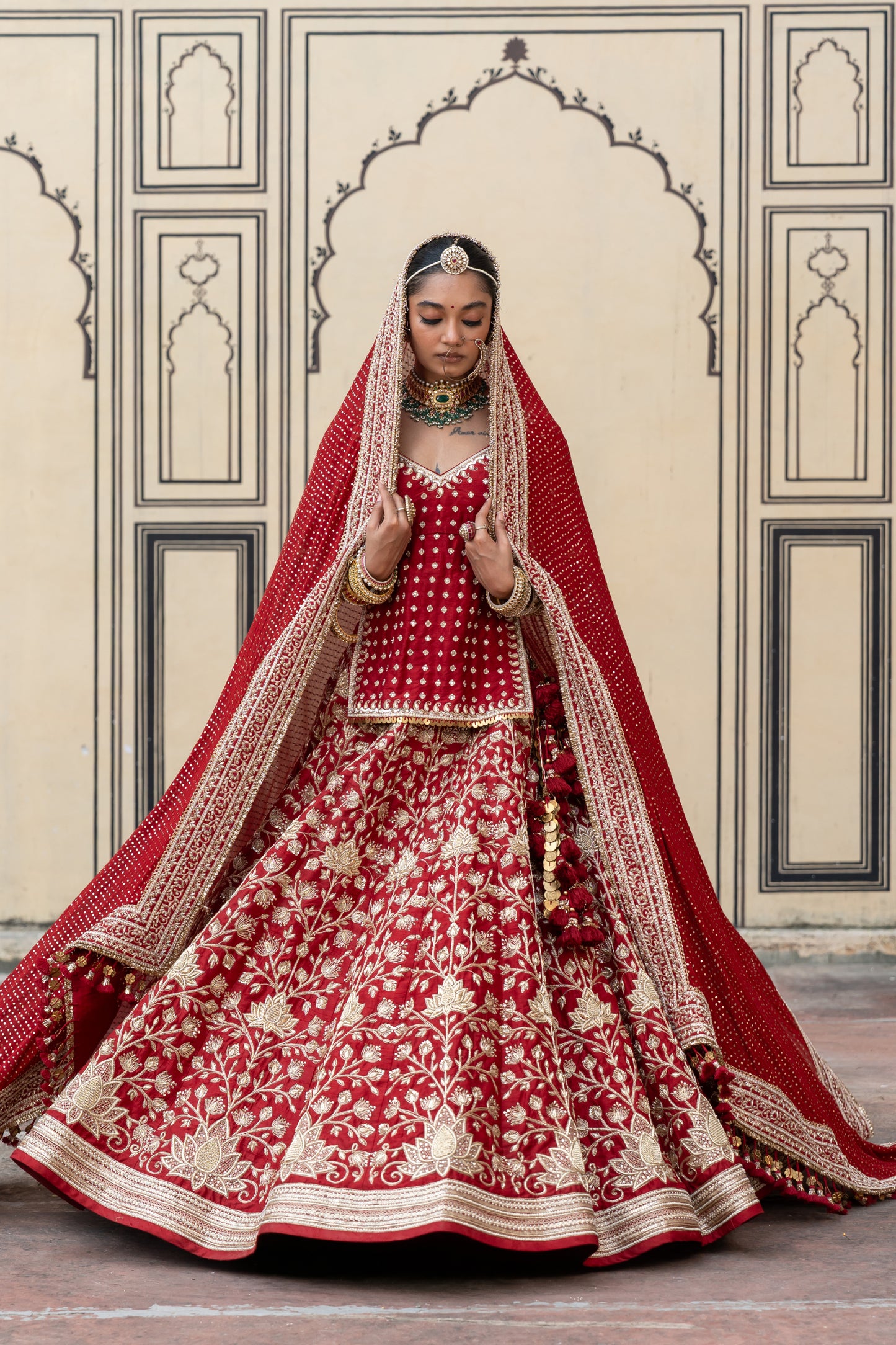 Indumati Lehenga Set - Anjanase