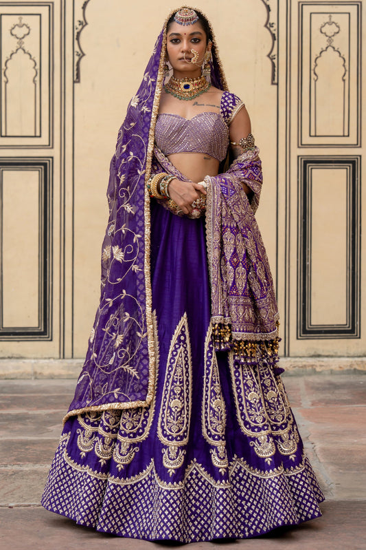 Gayatri Lehenga Set - Anjanase