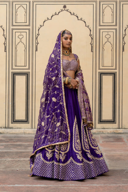 Gayatri Lehenga Set - Anjanase
