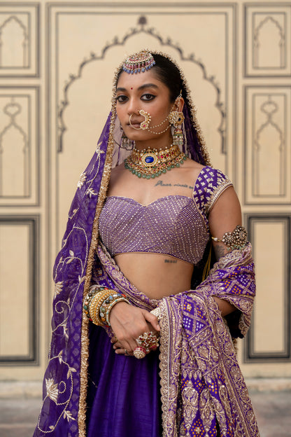 Gayatri Lehenga Set - Anjanase