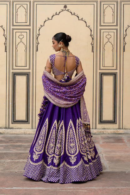 Gayatri Lehenga Set - Anjanase