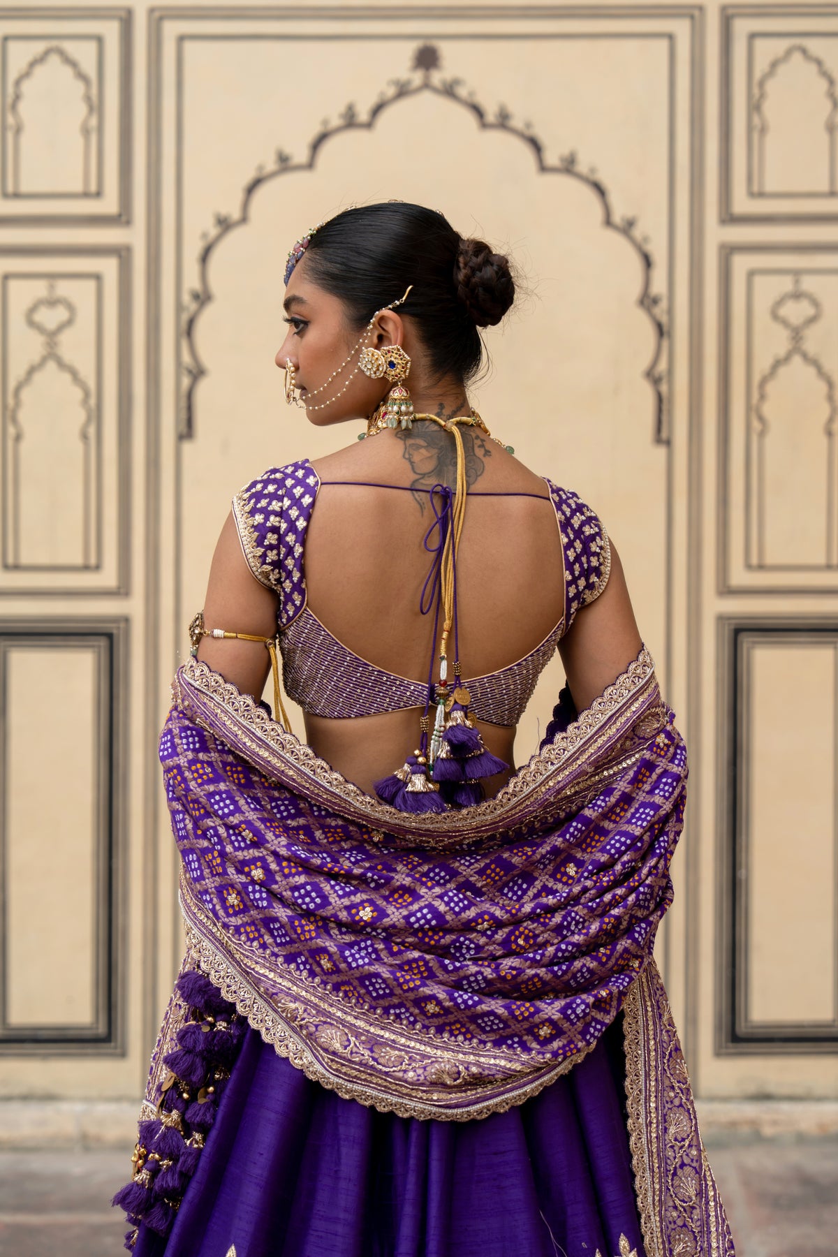 Gayatri Lehenga Set - Anjanase