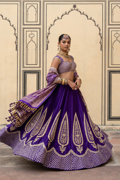 Gayatri Lehenga Set - Anjanase