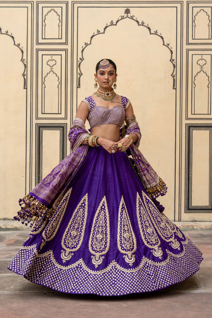 Gayatri Lehenga Set - Anjanase