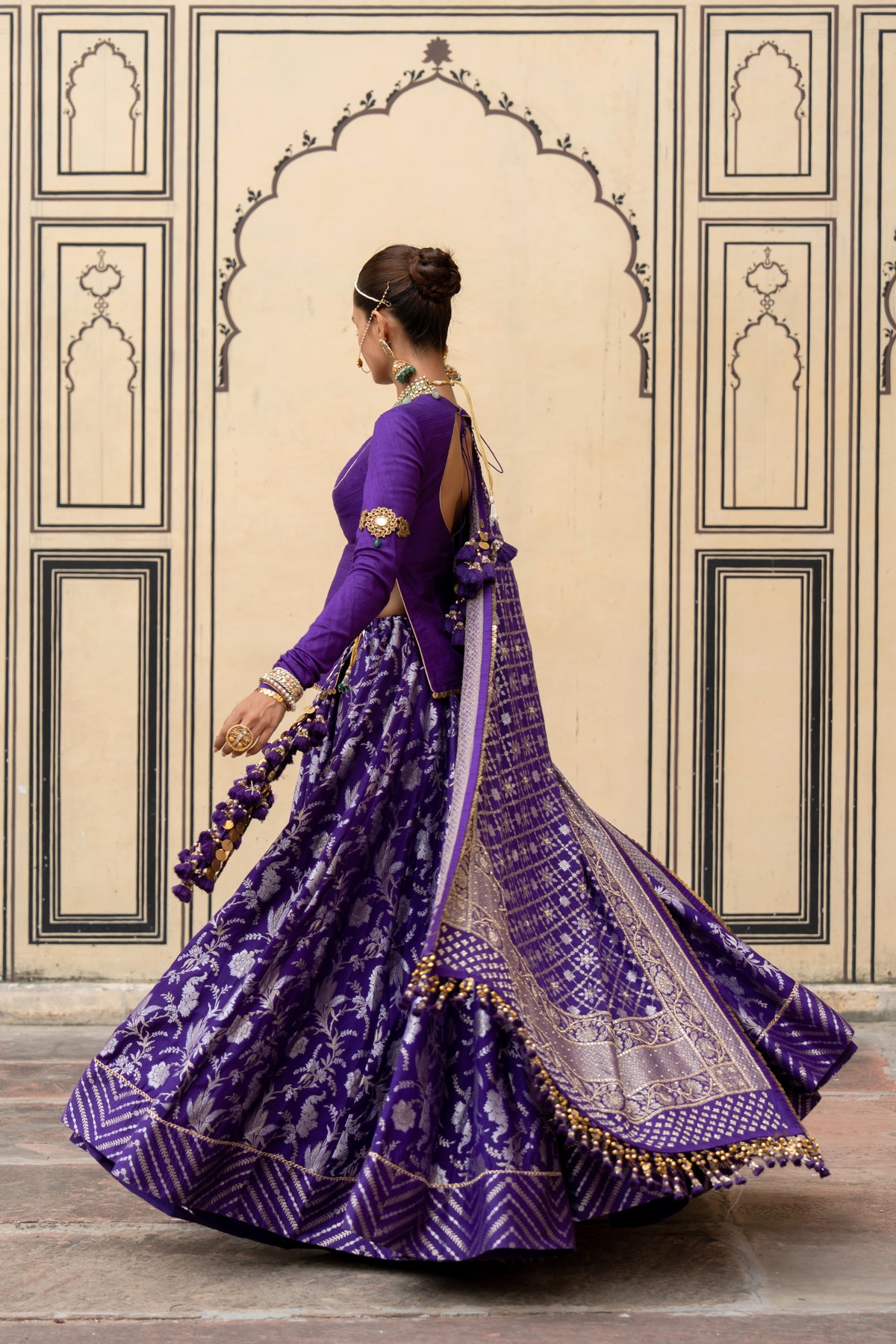 Lajwanti Lehenga Set - Anjanase