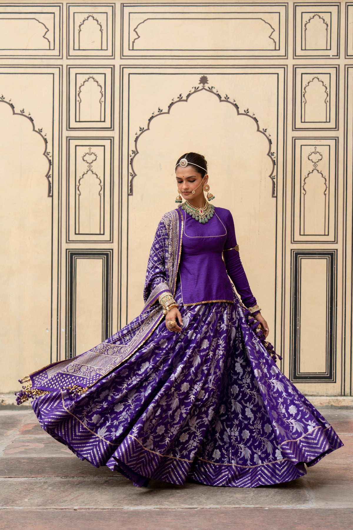 Lajwanti Lehenga Set - Anjanase