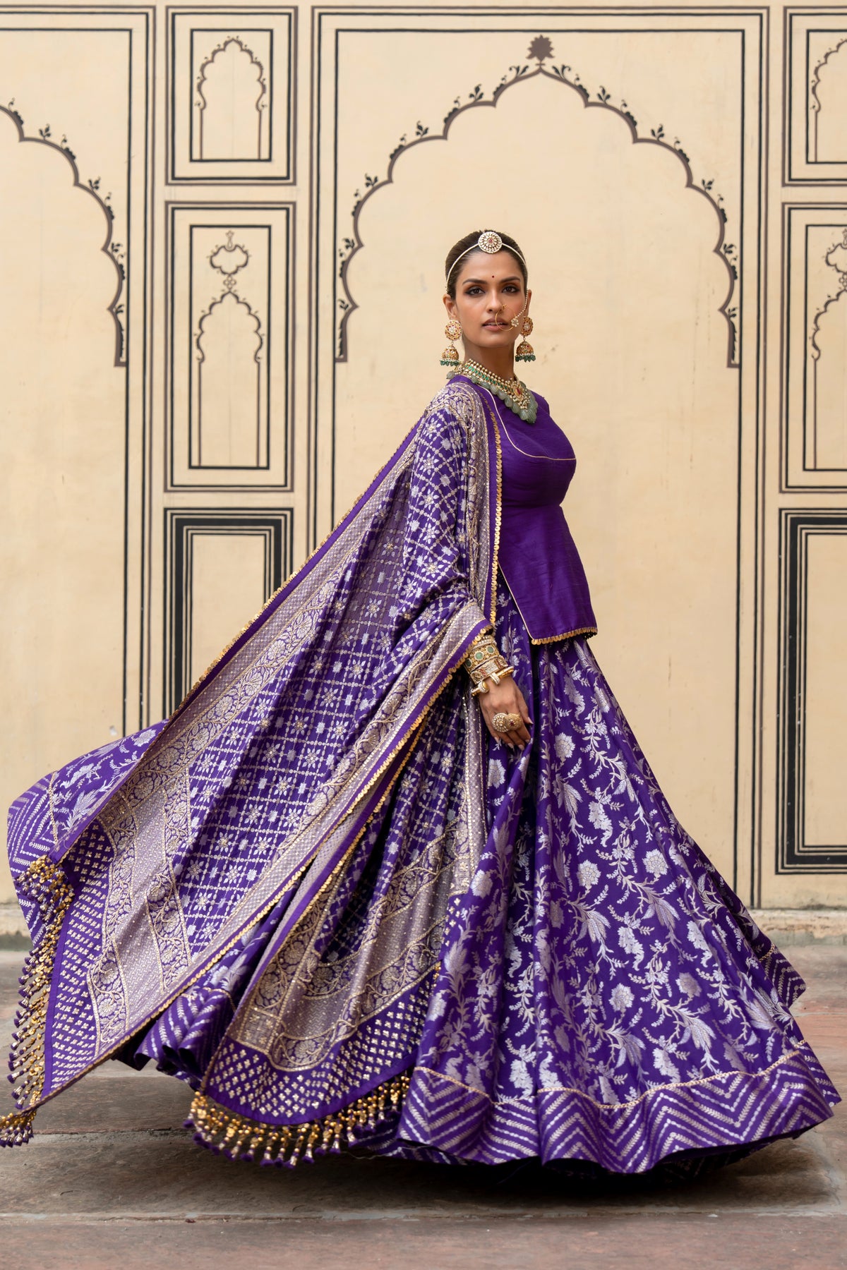 Lajwanti Lehenga Set - Anjanase