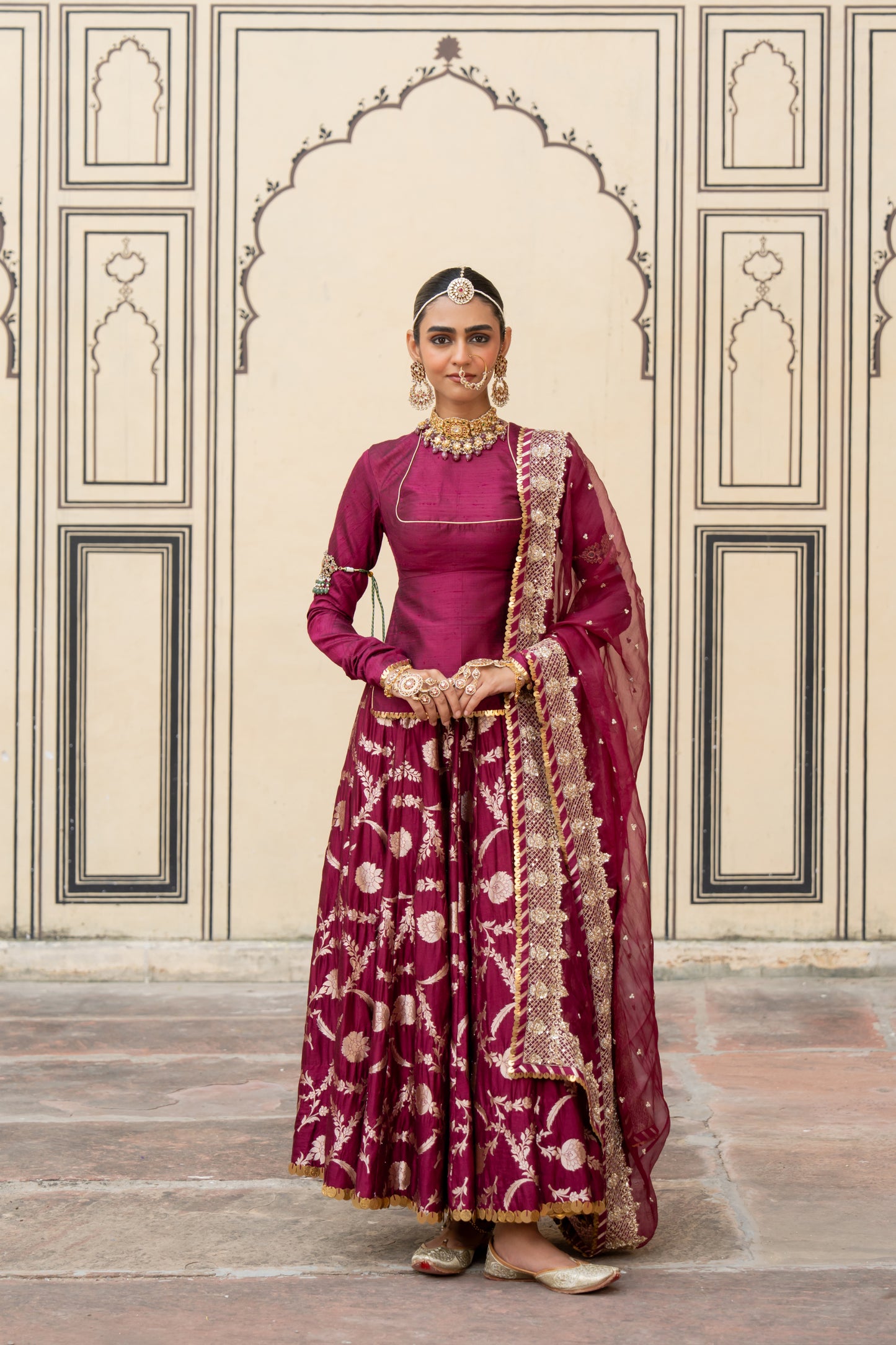 Damayanti Lehenga Set - Anjanase