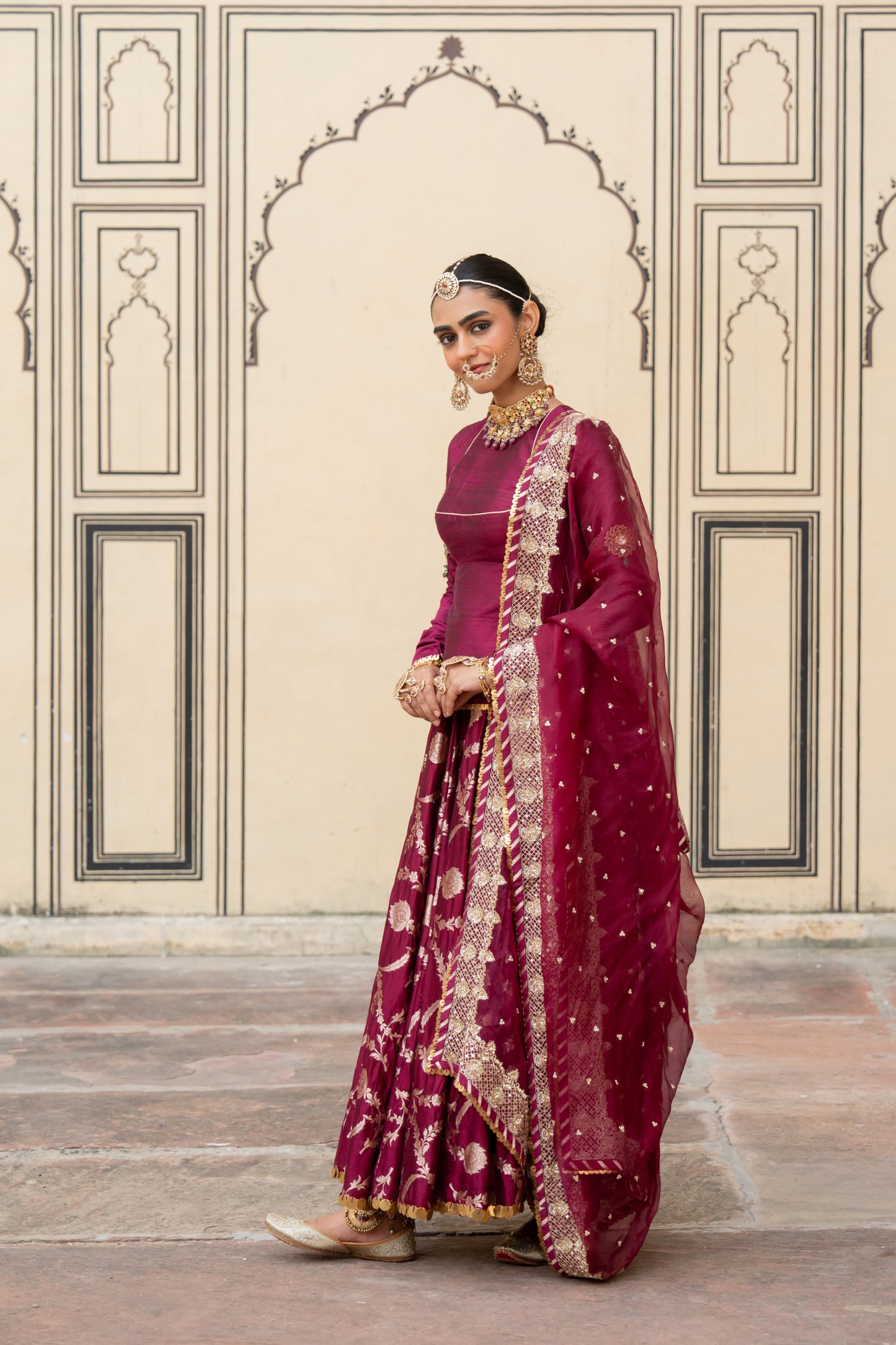 Damayanti Lehenga Set - Anjanase