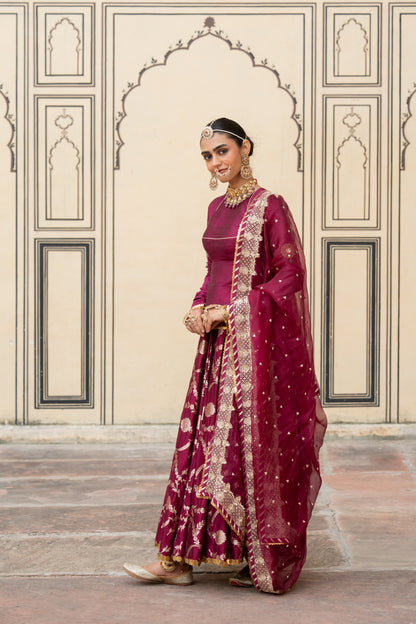 Damayanti Lehenga Set - Anjanase