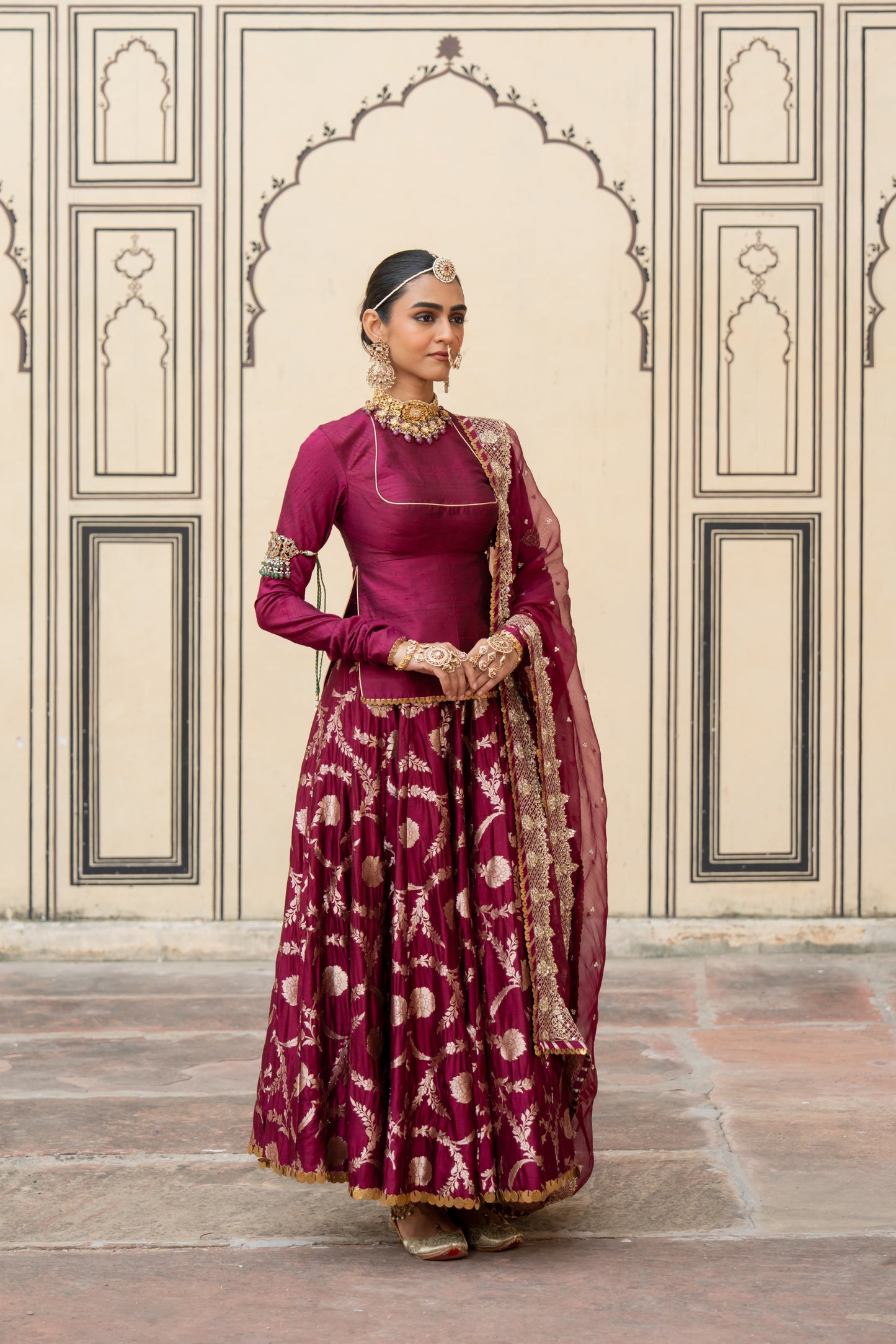 Damayanti Lehenga Set - Anjanase
