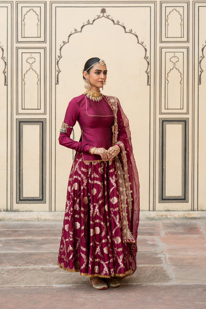 Damayanti Lehenga Set - Anjanase