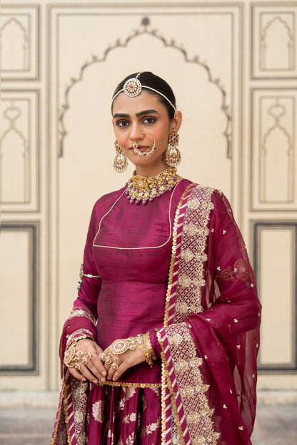 Damayanti Lehenga Set - Anjanase