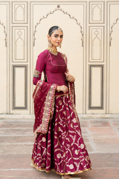 Damayanti Lehenga Set - Anjanase