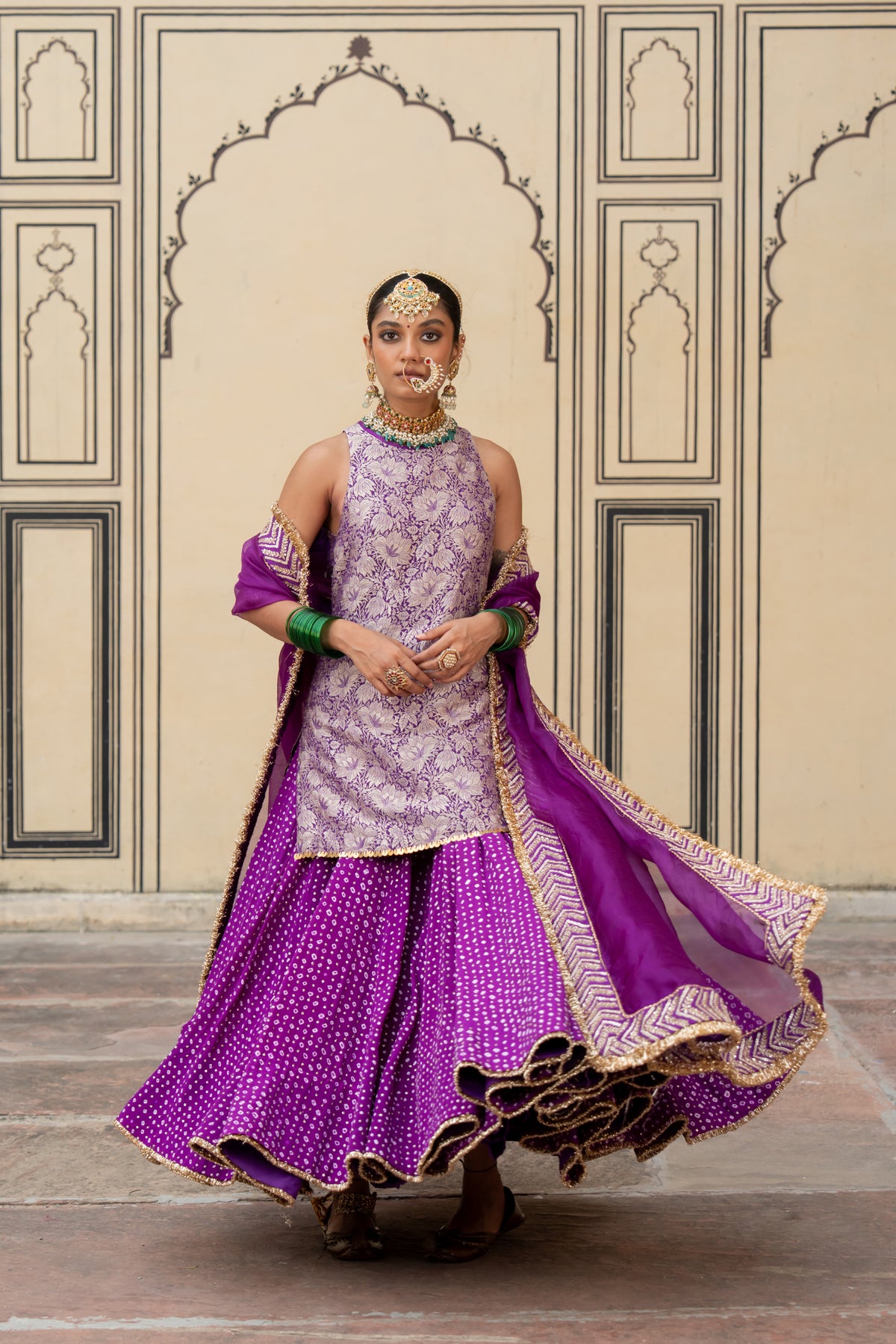 Madhubhala Lehenga Set - Anjanase