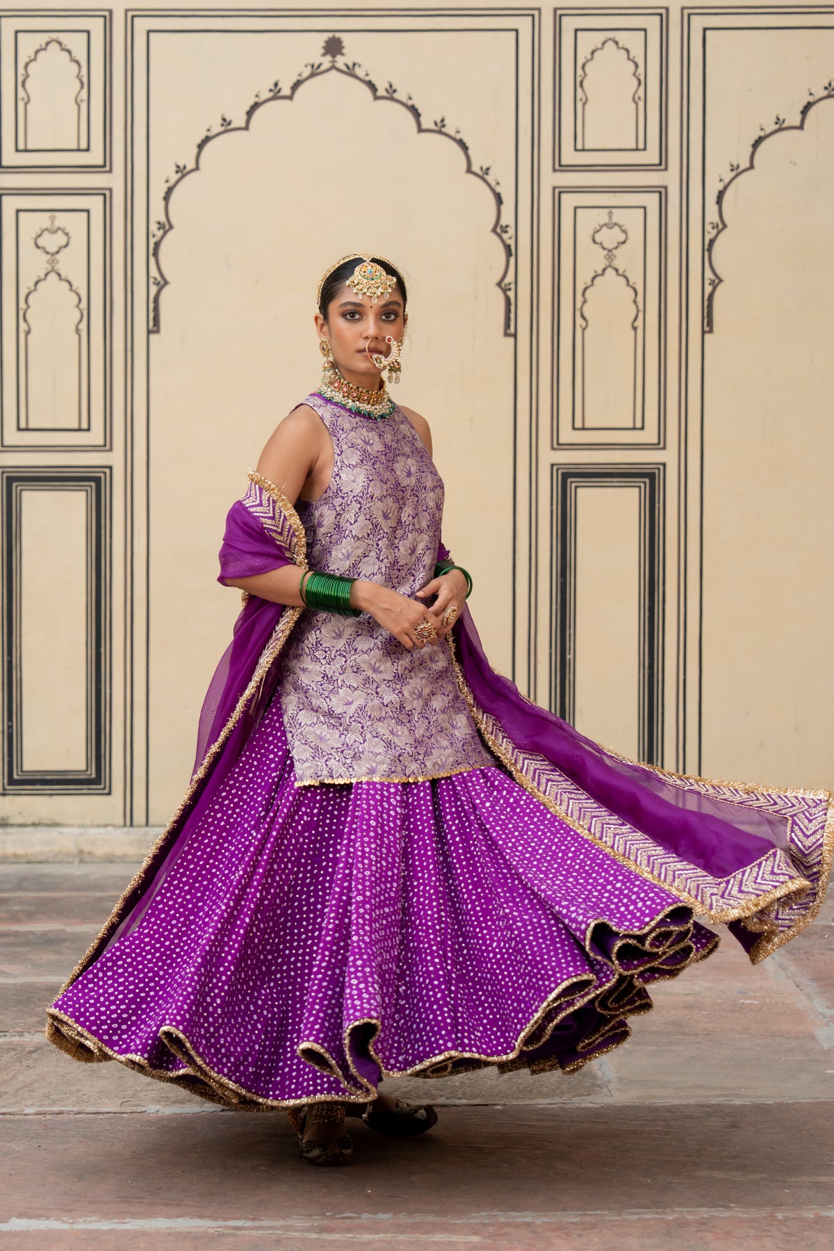 Madhubhala Lehenga Set - Anjanase