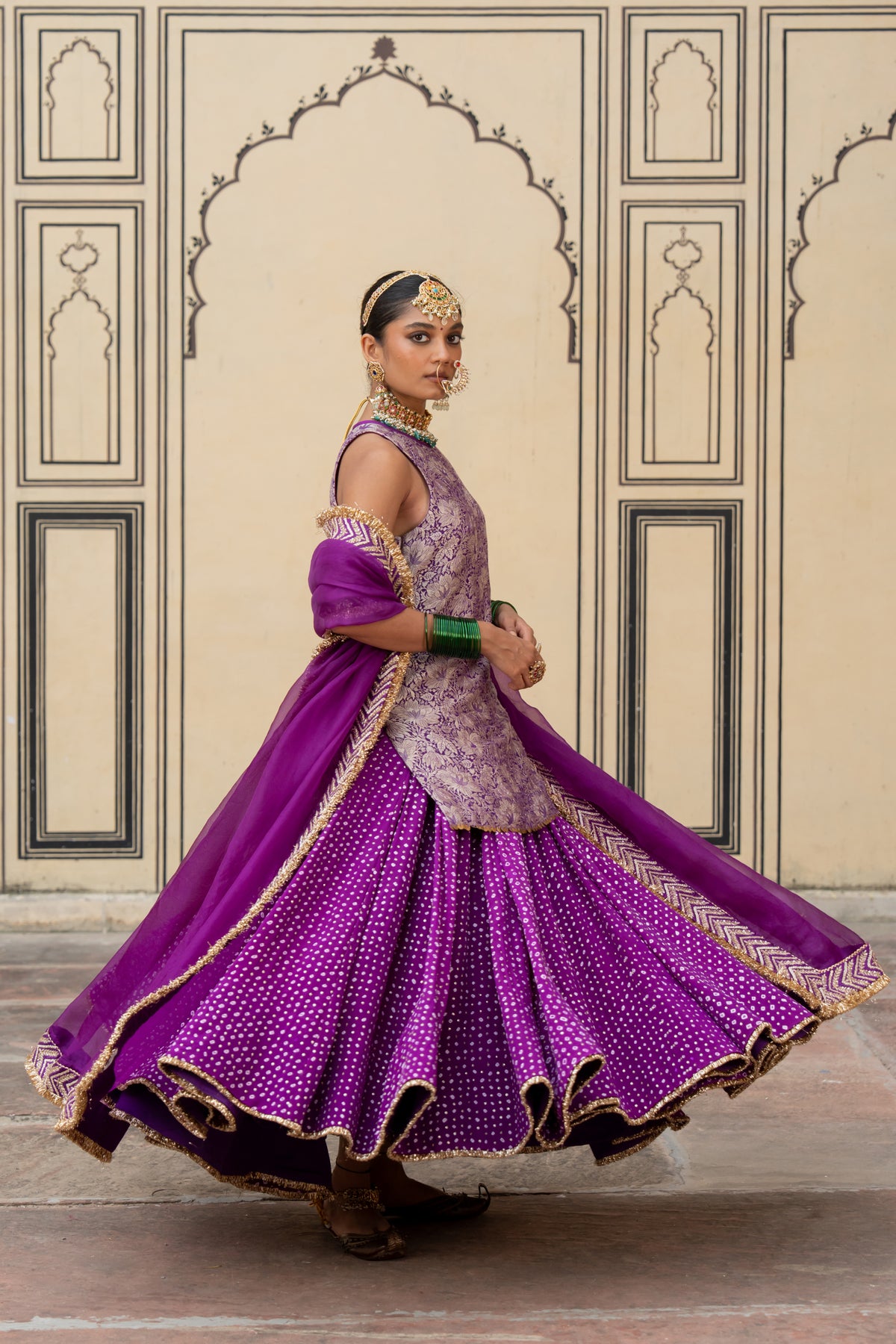 Madhubhala Lehenga Set - Anjanase