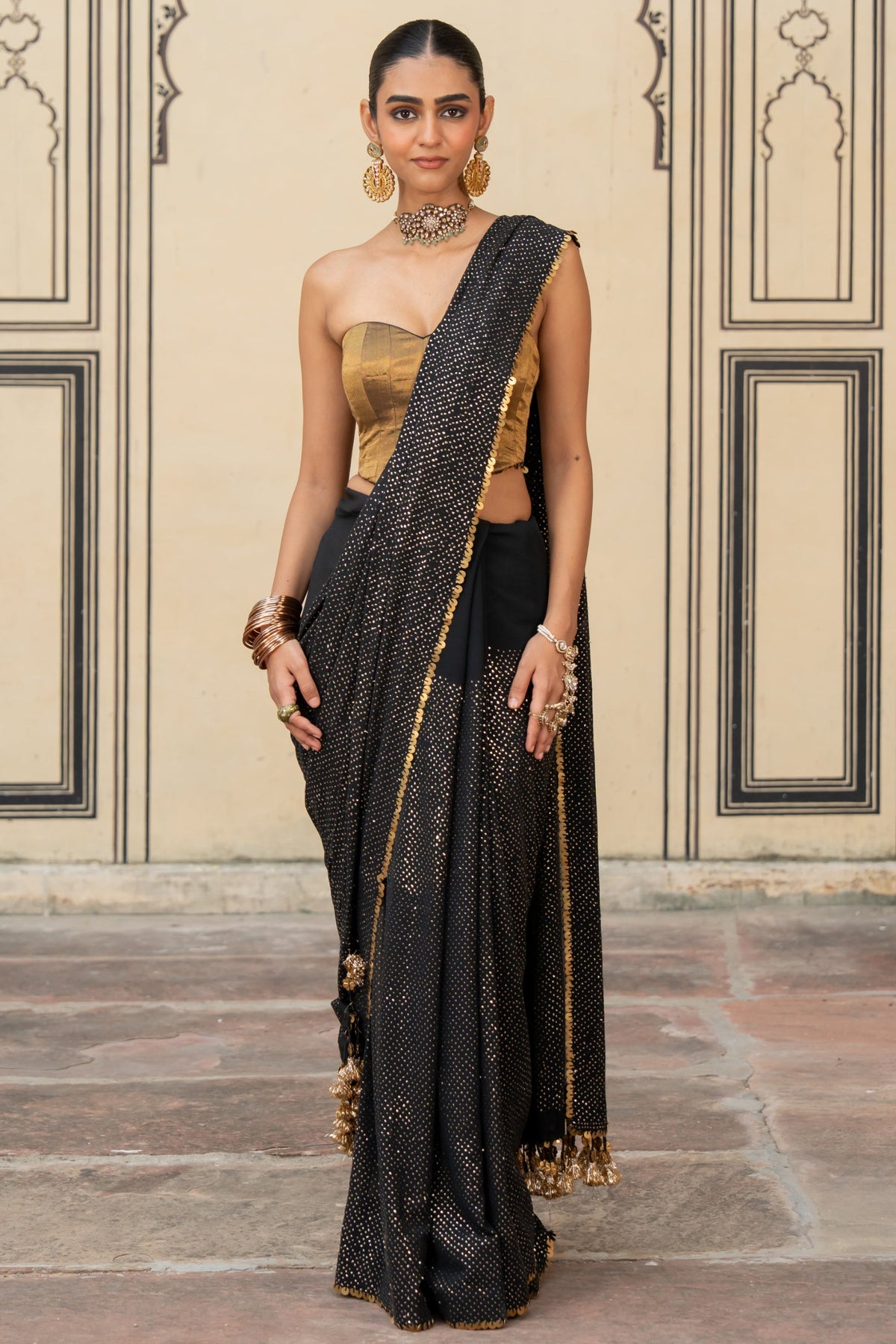 Kajal Saree - Anjanase