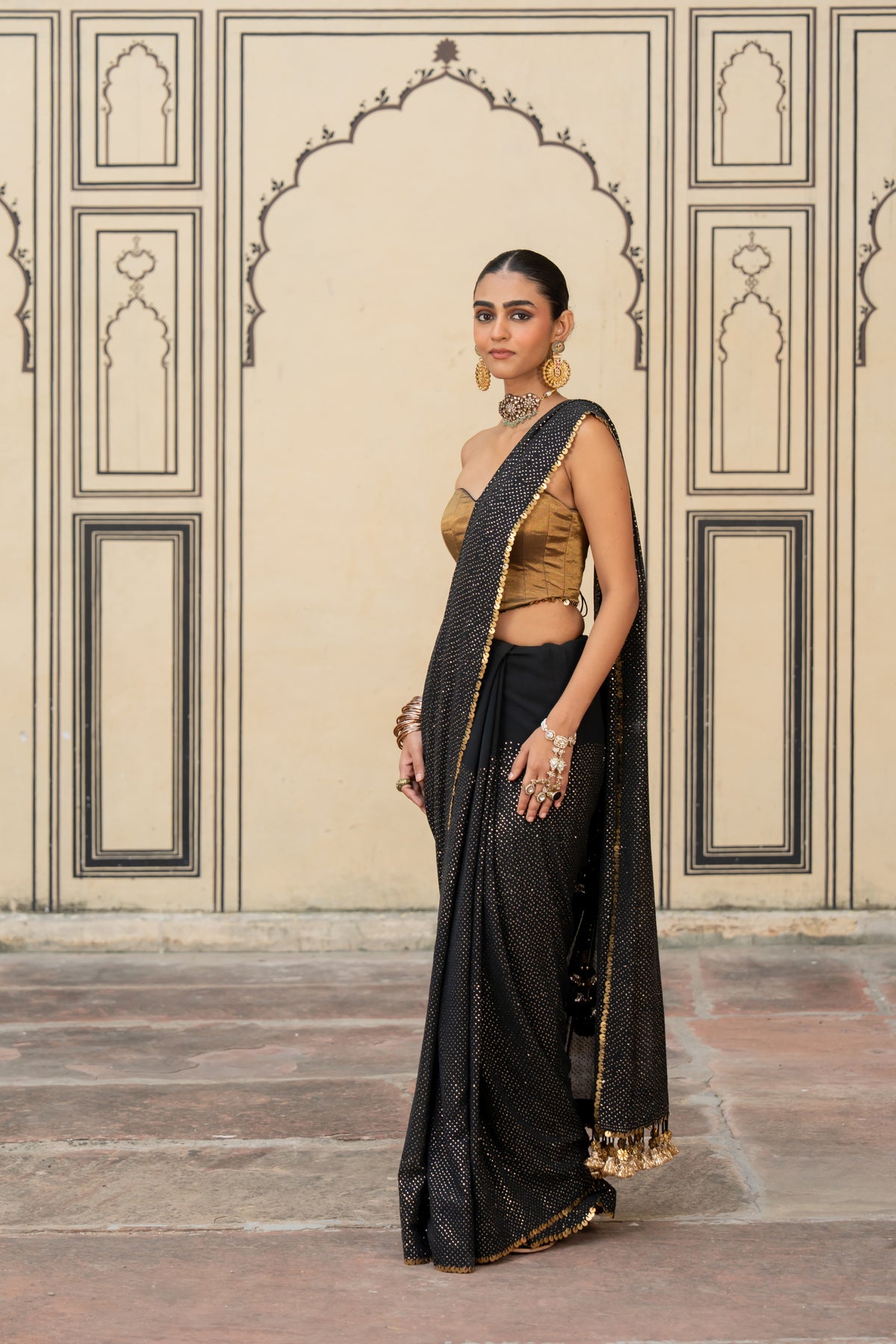 Kajal Saree - Anjanase
