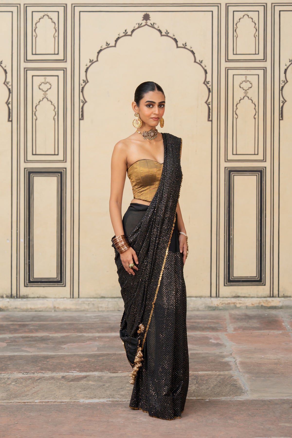 Kajal Saree - Anjanase