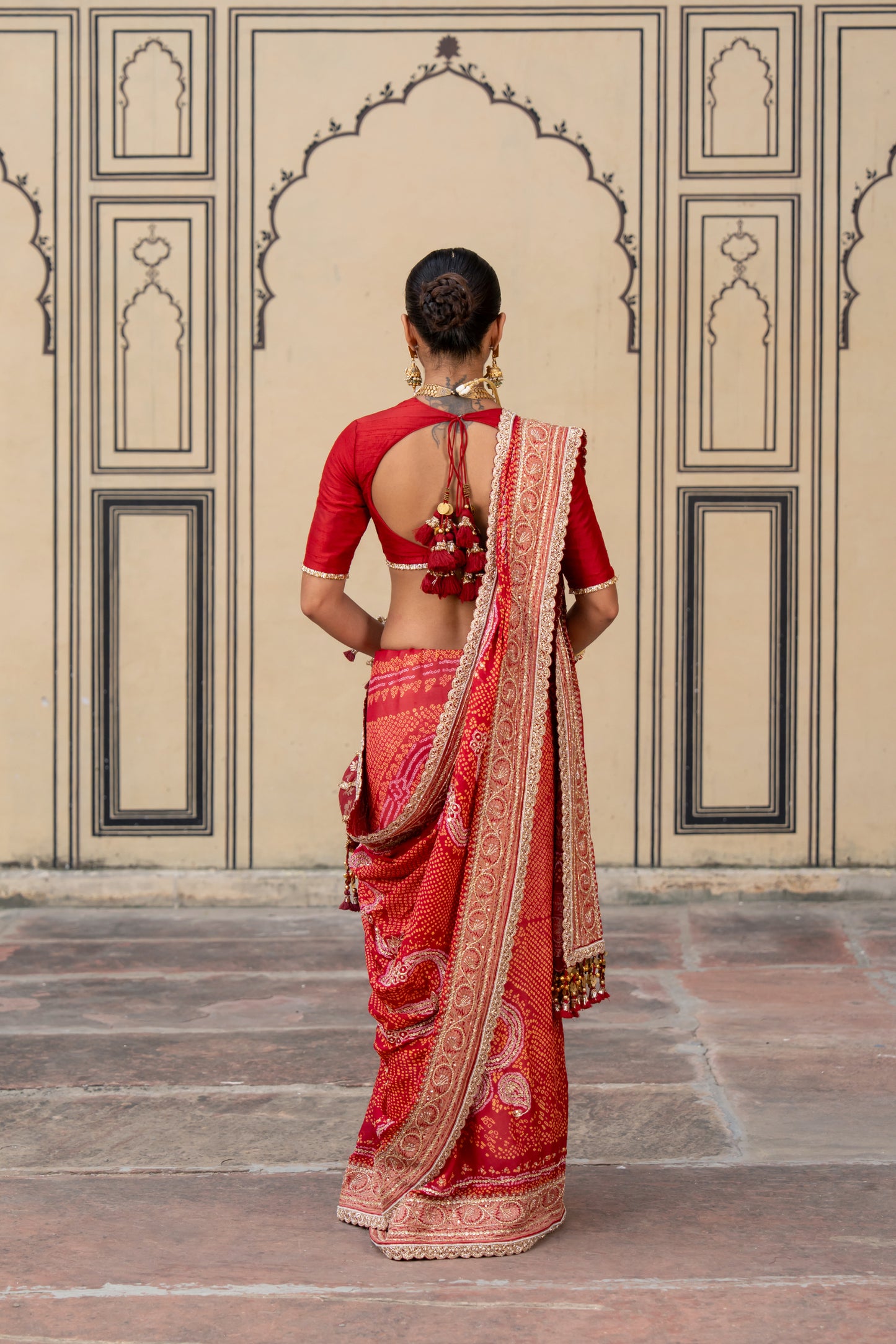 Chandra Saree - Anjanase