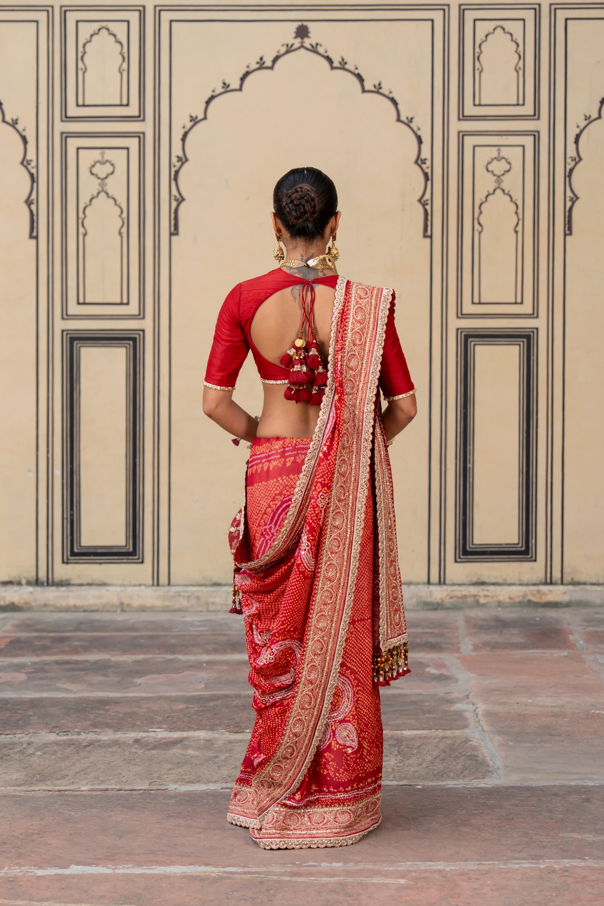 Chandra Saree - Anjanase