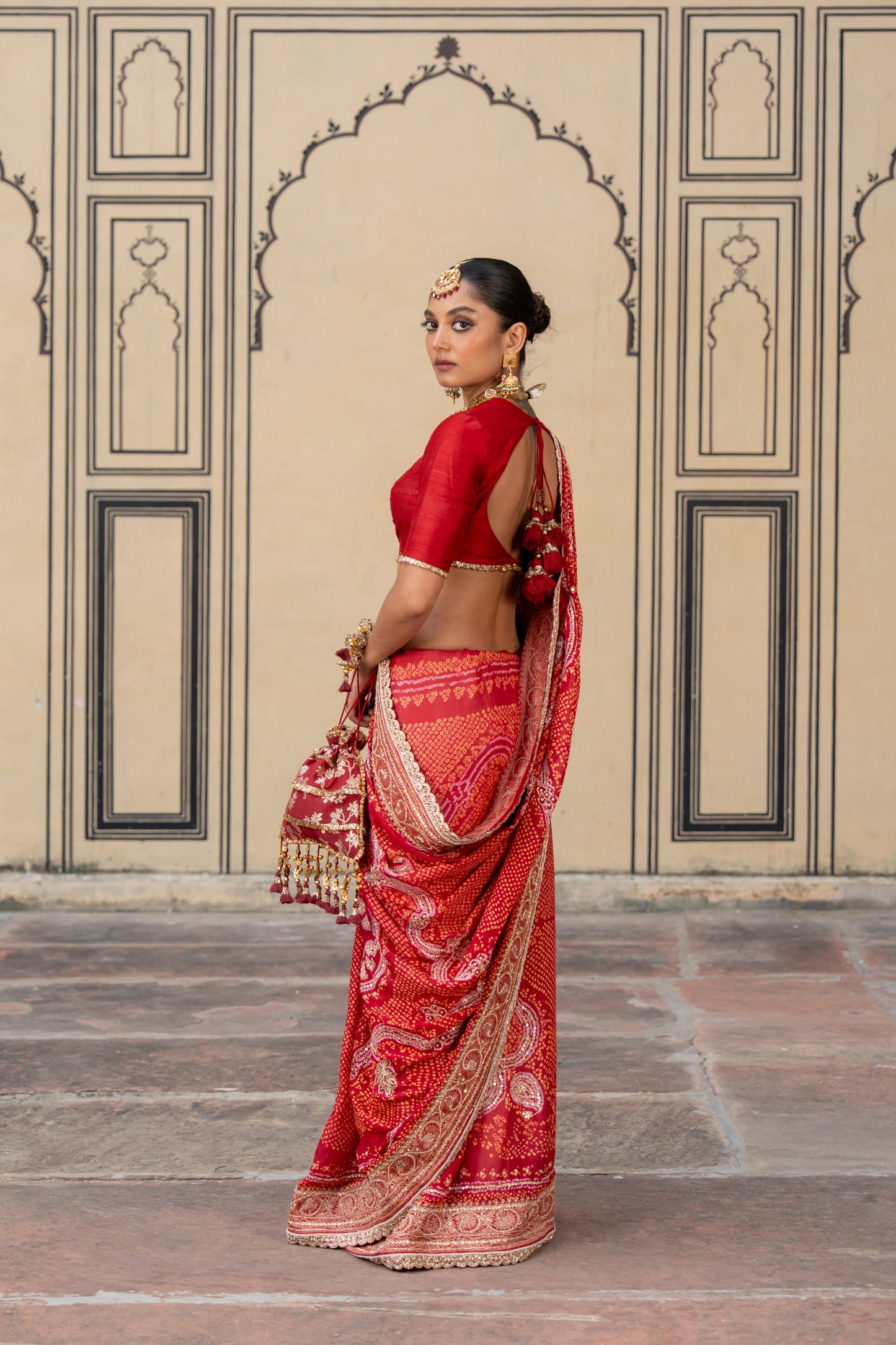 Chandra Saree - Anjanase