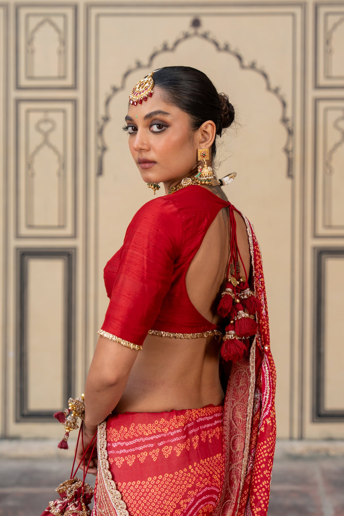 Chandra Saree - Anjanase