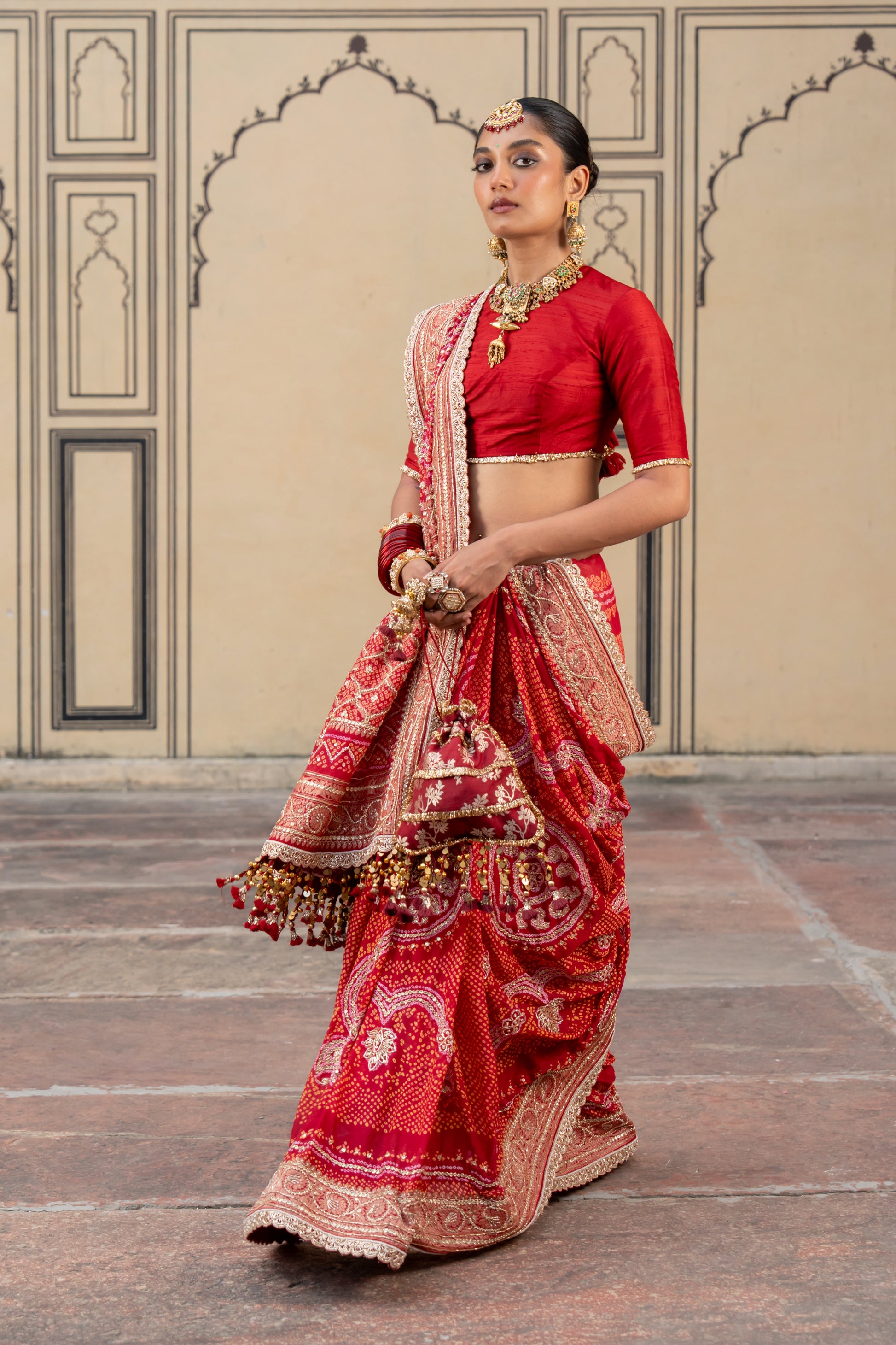 Chandra Saree - Anjanase