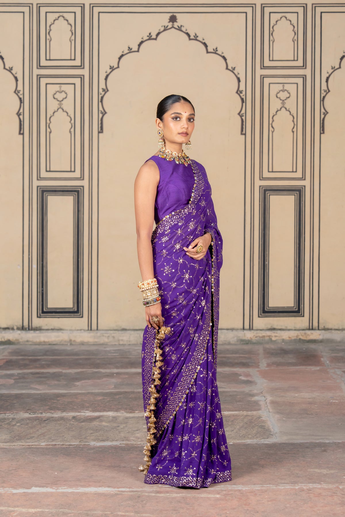 Vasundra Saree - Anjanase