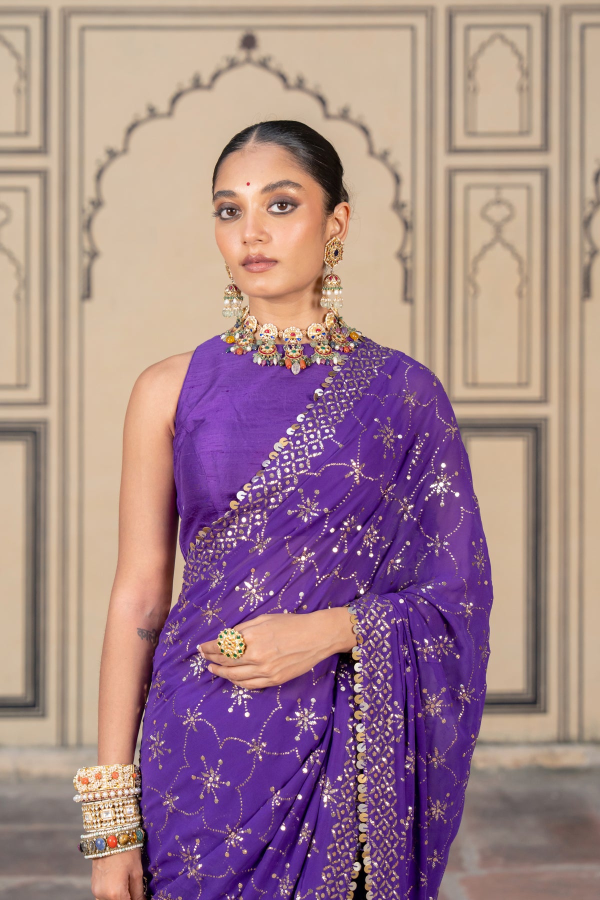 Vasundra Saree - Anjanase