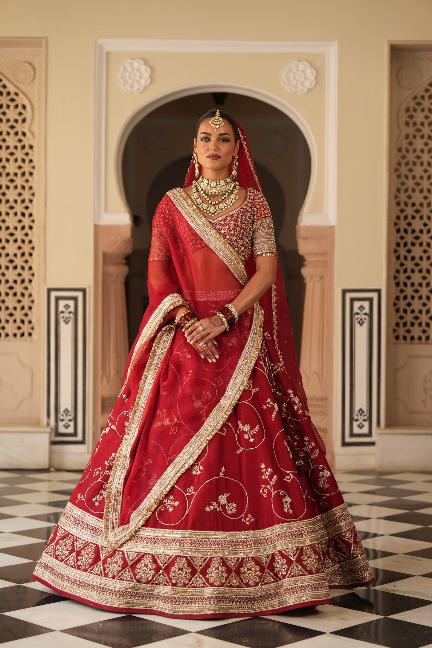 Madhavi Lehenga set