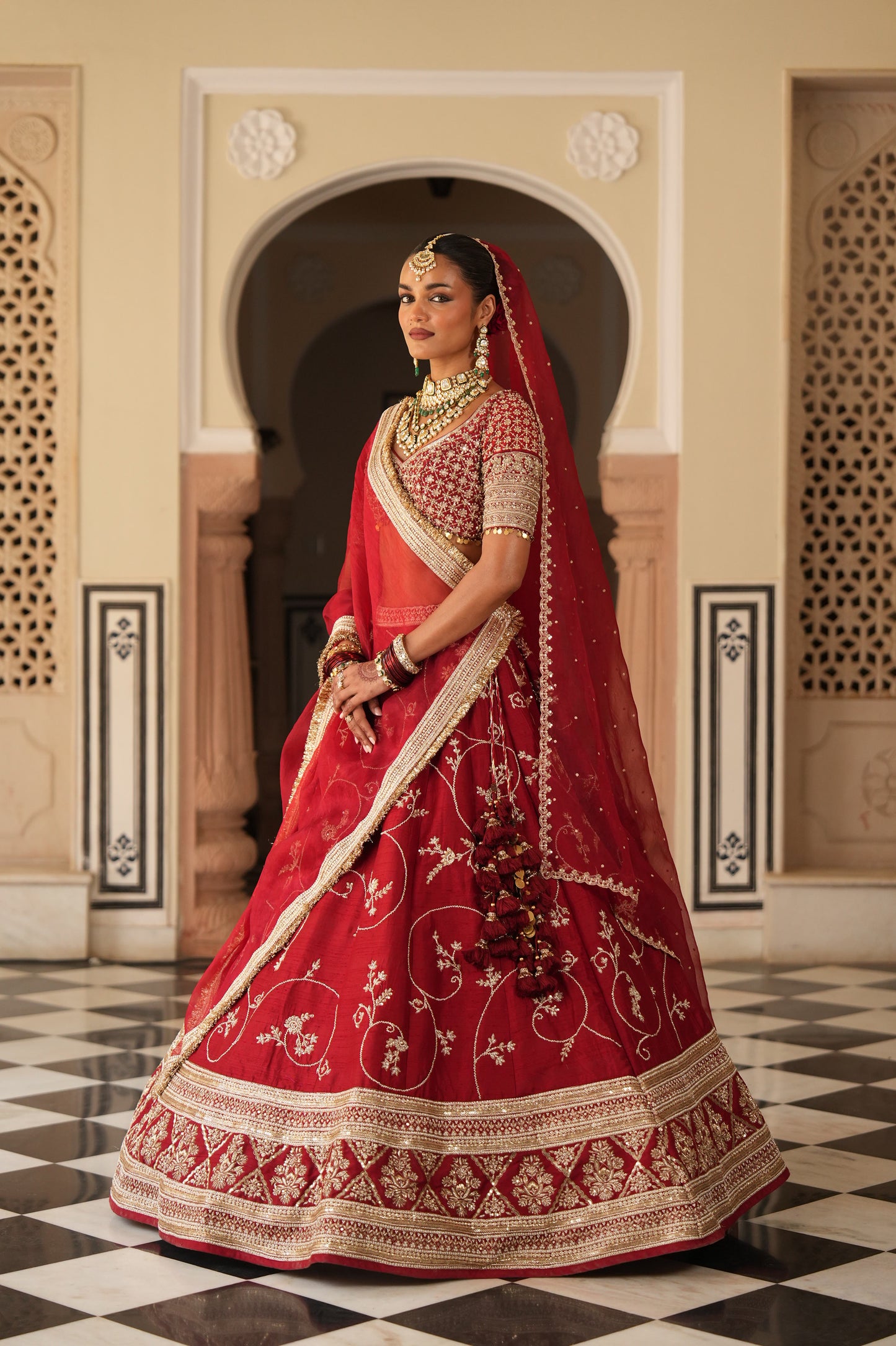 Madhavi Lehenga set