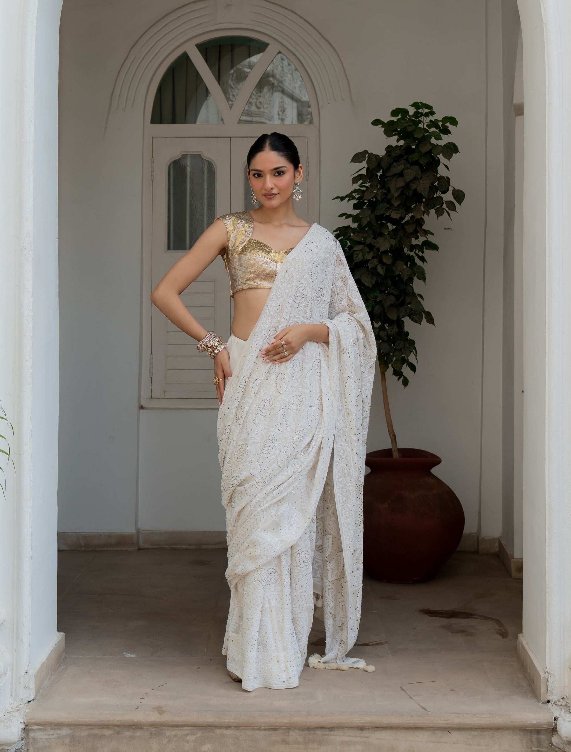 Nargis Saree - Anjanase