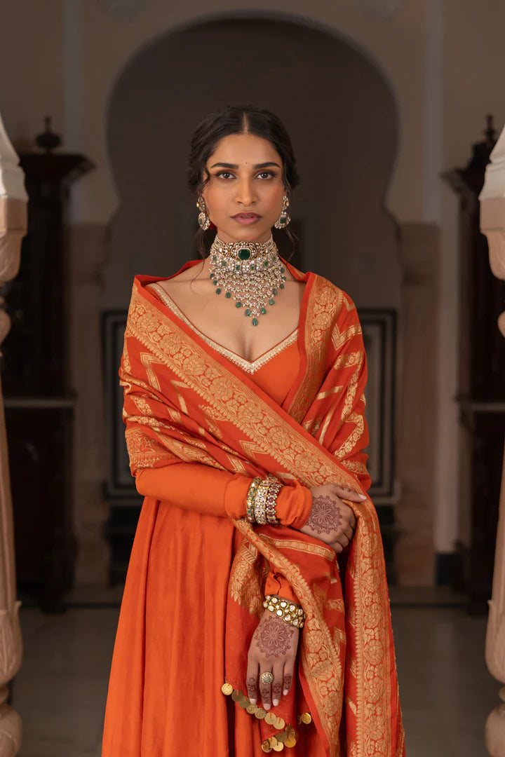 Mrigesha Anarkali Set