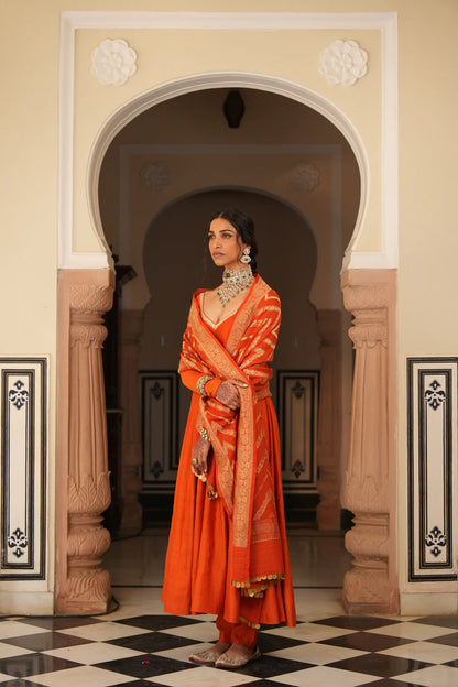 Mrigesha Anarkali Set